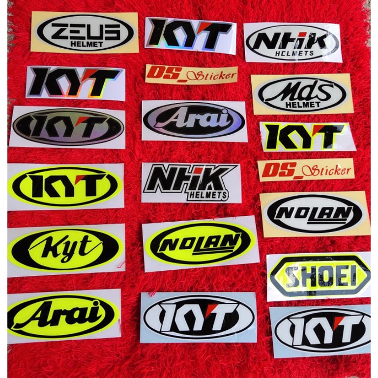 STICKER HELM CUTTING