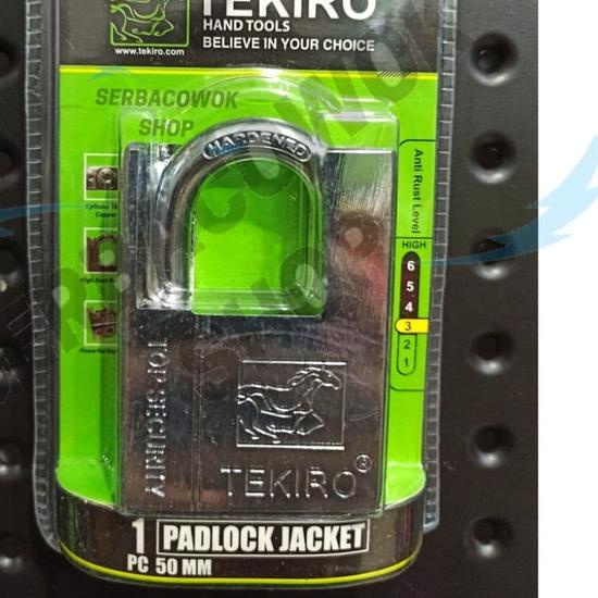 ❉ Tekiro Gembok Jaket 50 mm Gembok Putih Jacket Tekiro ℗