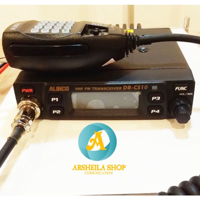 Radio Rig alinco DRcs10 vhf 60watt original garansi 1 th made in japan