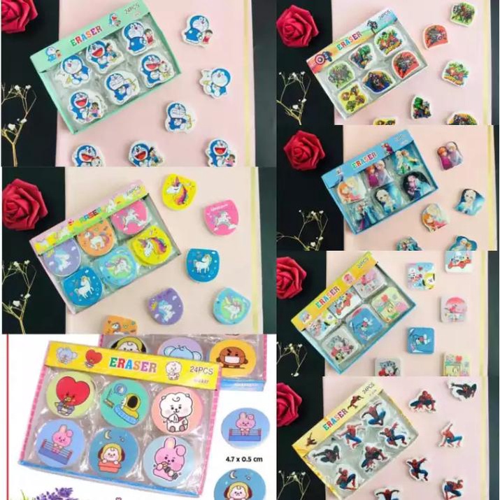 

VANCO STIP PENSIL PENGHAPUS PENSIL ERASER KARAKTER KARTUN ISI 1