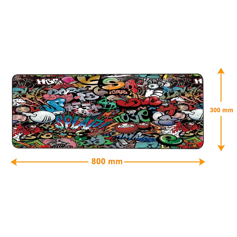 Gaming Mouse Pad XL Desk Mat 800 x 300 mm - EI25