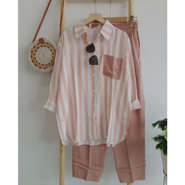 ONE SET MOTIF TERBARU/ KEKINIAN-24
