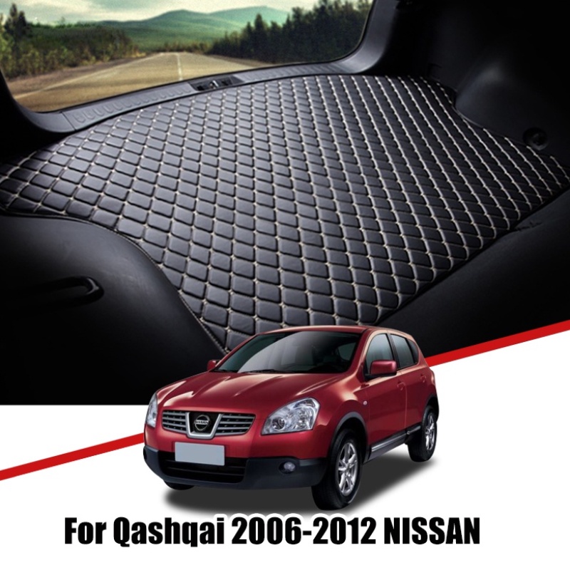 Matras Bagasi Mobil Bahan Kulit Premium Untuk Nissan Qashqai J10 2006-2012