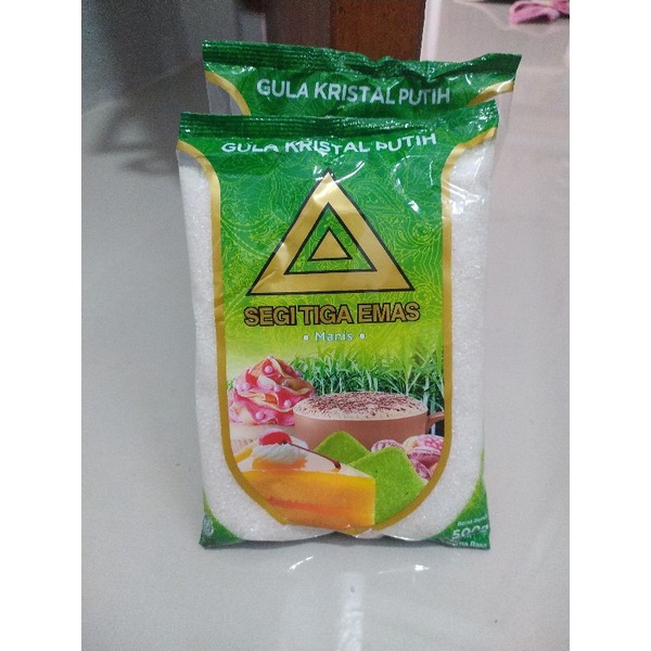 

Gula pasir Segitiga emas 500gr