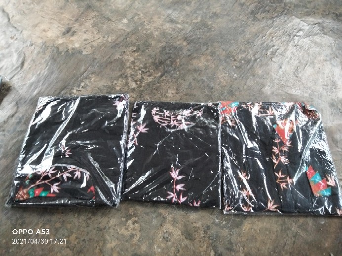 Maura Couple - Sania Ruffle Batik Couple Jumbo Ori Ndoro Jowi Dnt Garansi Termurah