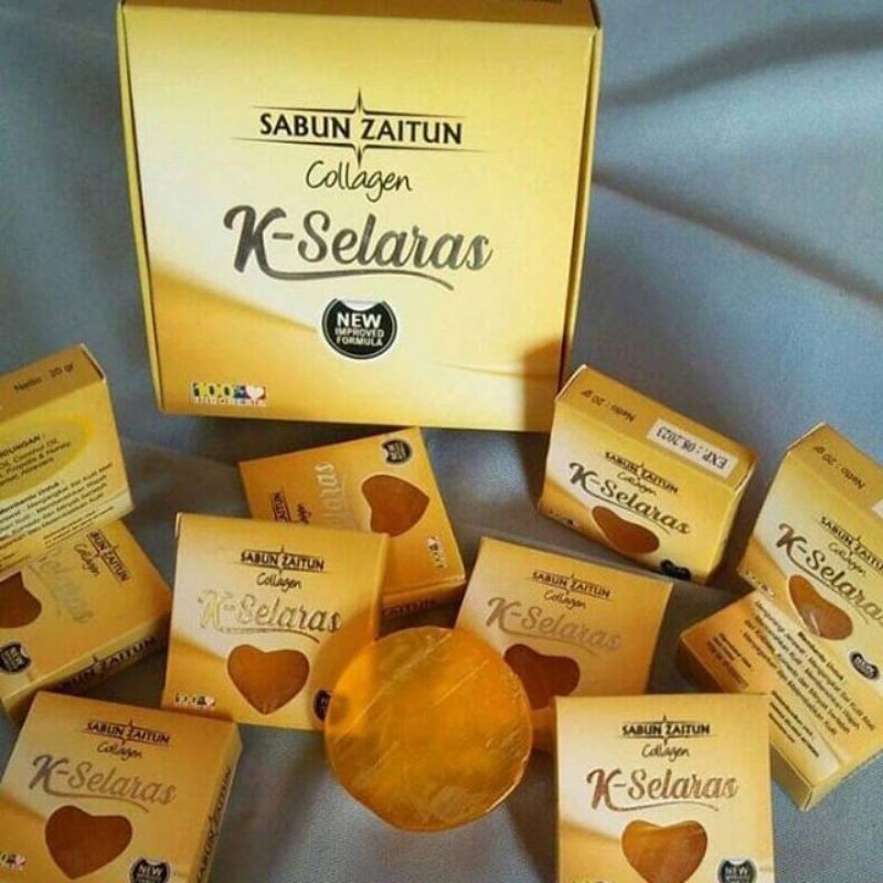 

Sabun Zaitun Collagen K-Selaras Ecer