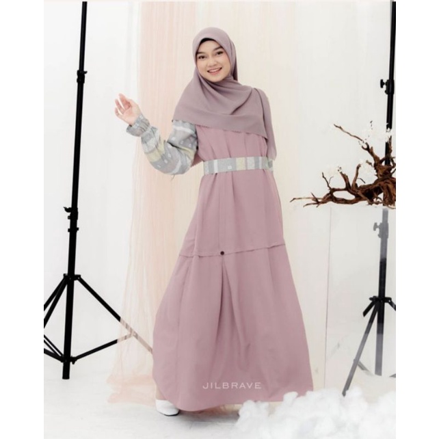 [PRELOVED] Anya Dress by Jilbrave Size L Warna Lilac