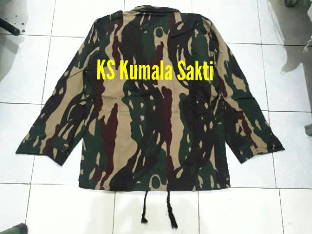 Jaket Loreng Kopasus BB-Topi Loreng-Kaos Loreng-Seragam Loreng-Emblem Baret Kopasus TNI-Sabuk TNI