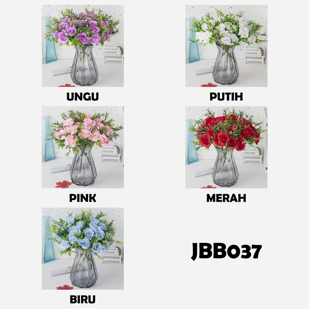 Bouquet bunga JBB037 Artifisial Dekorasi Rumah Happyonshop