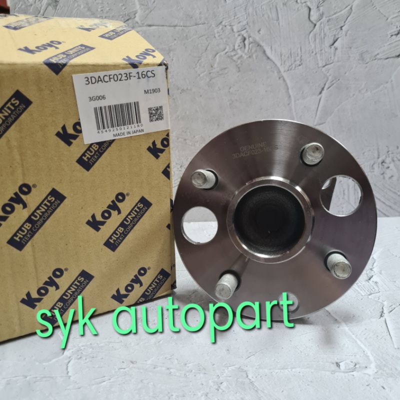 BEARING RODA BELAKANG SIGRA CALYA AYLA SENSOR ABS (3DACF023F-16CS KOYO)