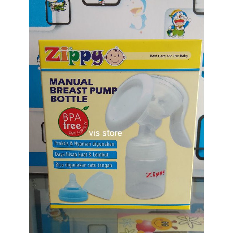 Zippy Breast Pump Manual Bottle