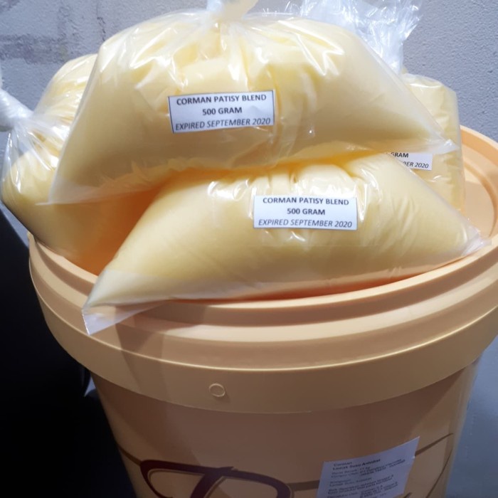 

butter-mentega- corman patisy butter blend 500gr repack -mentega-butter.