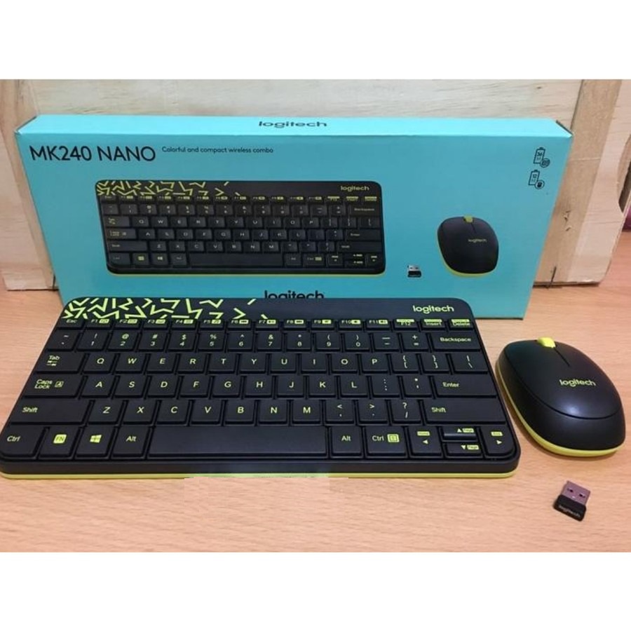 MK240 WIRELESS KEYBOARD DAN MOUSE COMBO