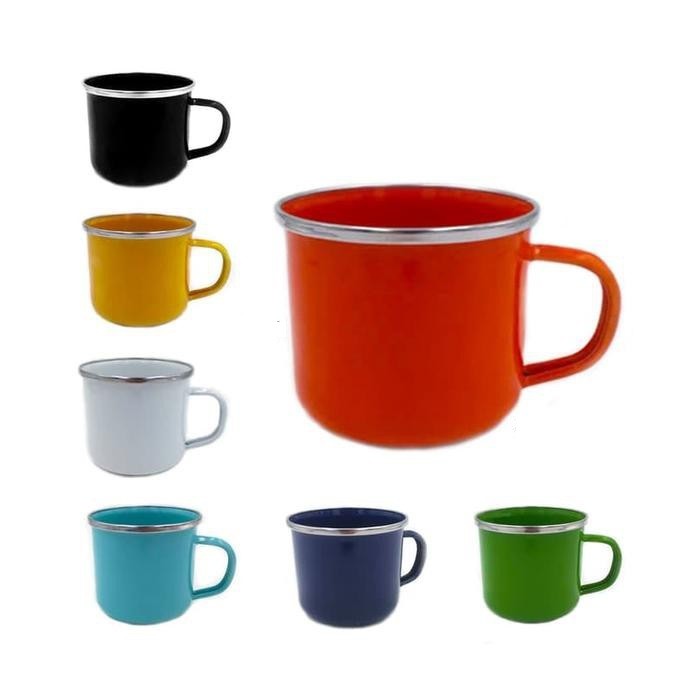 Kedaung Gelas Mug Warna-Warni / Mug 9cm - Random