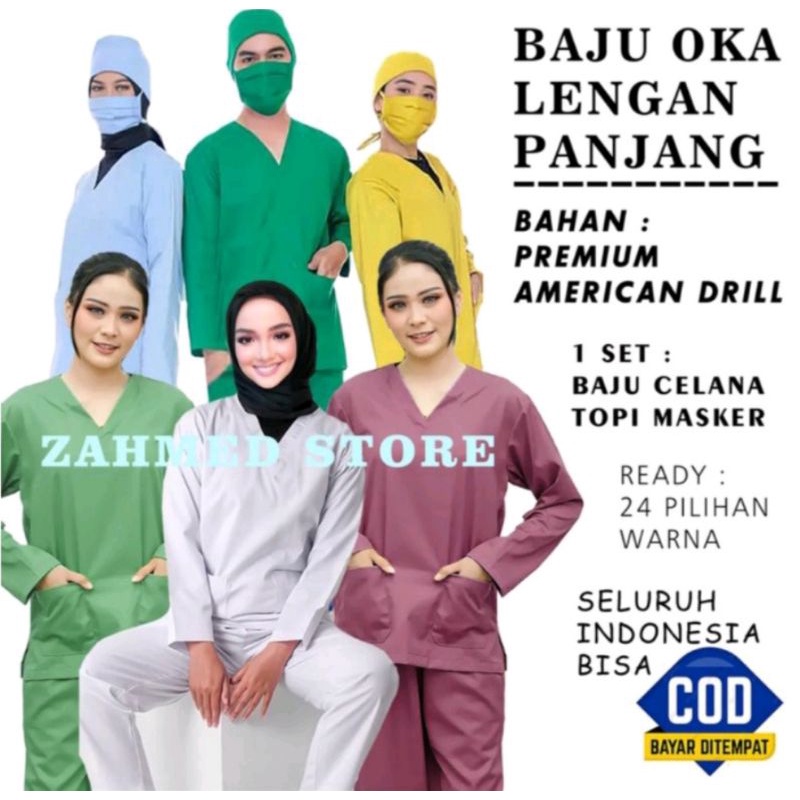 Jual baju oka lengan panjang warna putih | Shopee Indonesia