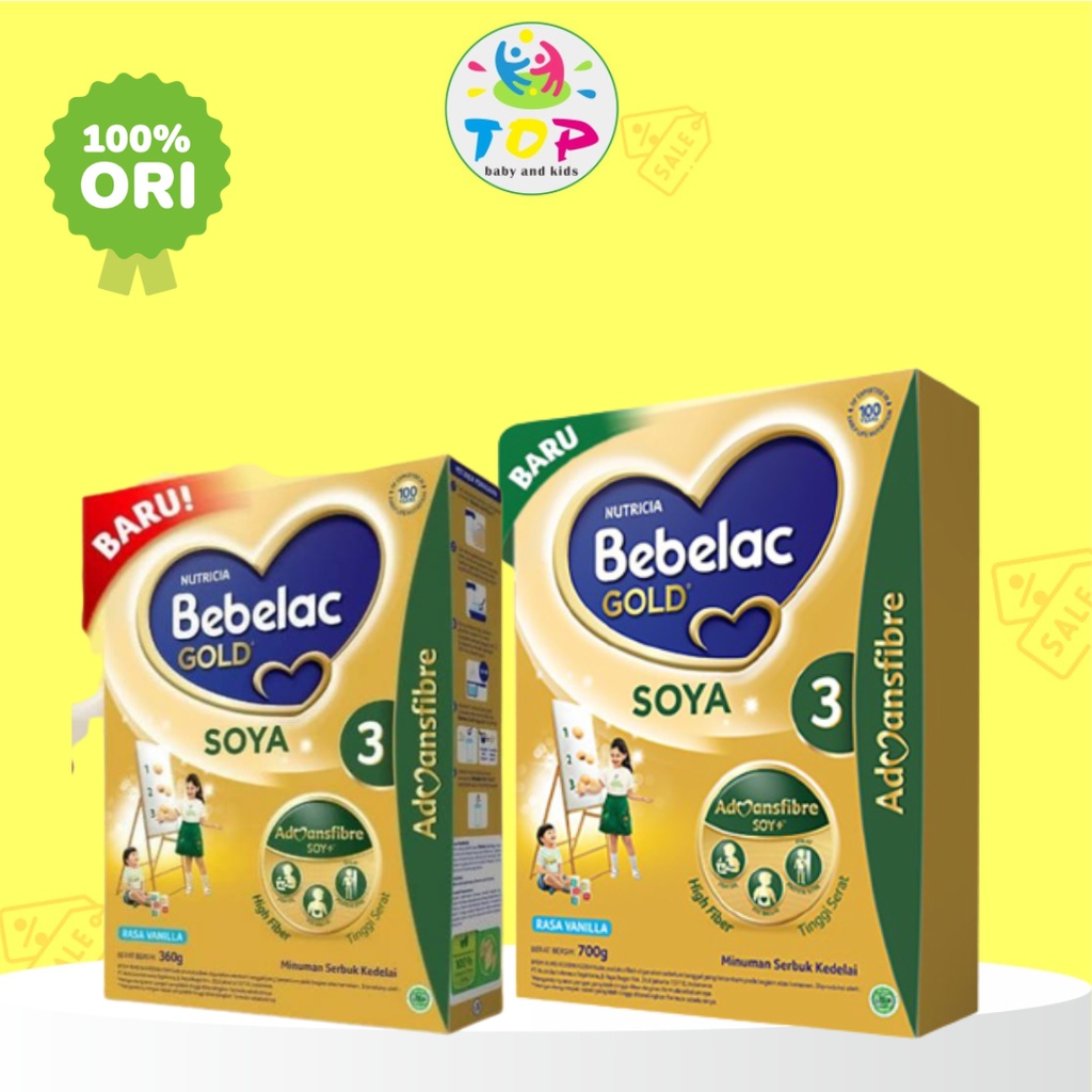 ~TOP~ BEBELAC GOLD 3 SOYA VANILA 360GR / 700GR