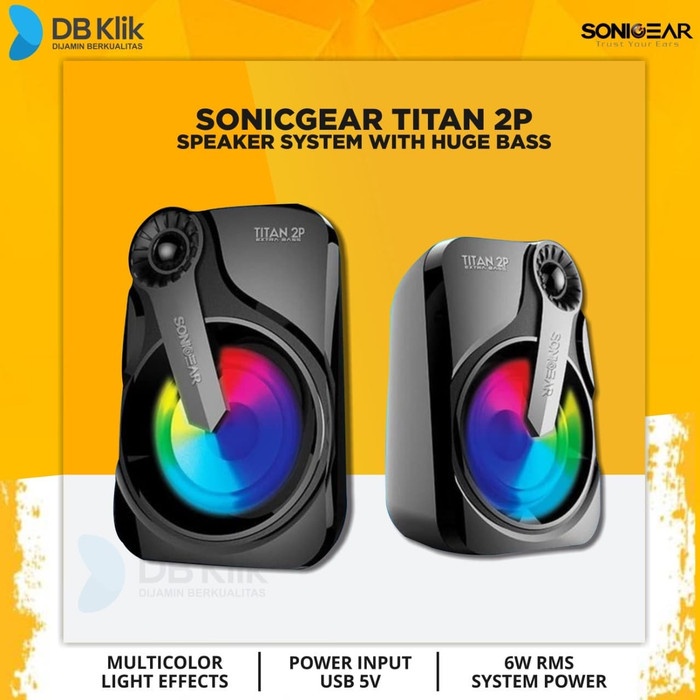 Speaker SonicGear Titan 2P (Passive) - Sonic Gear Titan 2 Passive