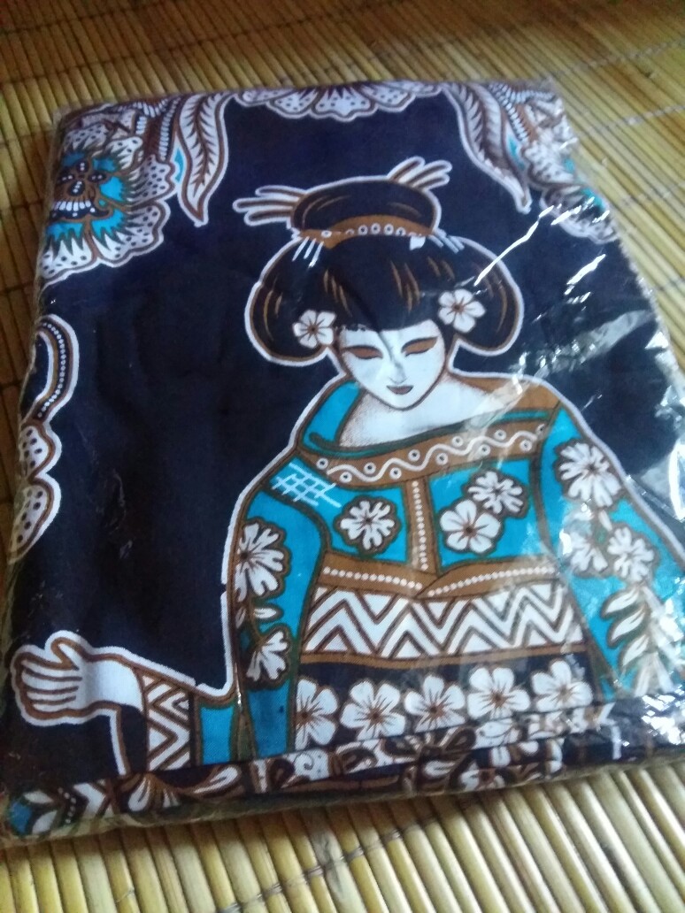 Daster Batik Solo Kelelawar Motif Oshin Ld.-+132cm Pj.-+115cm