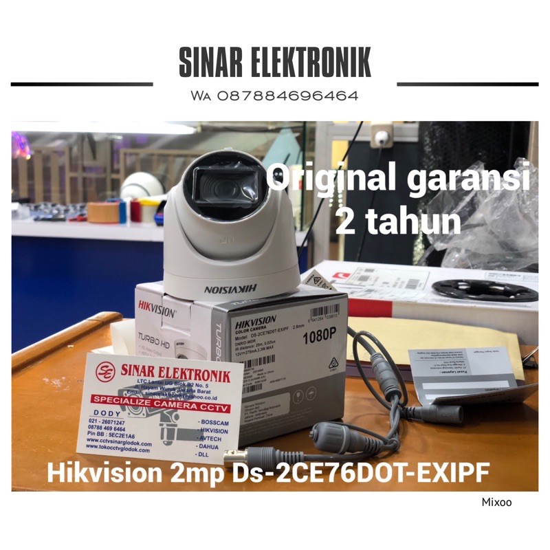 HIKVISION INDOOR 2MP Dual Light Indoor Fixed Turret Camera colorvu