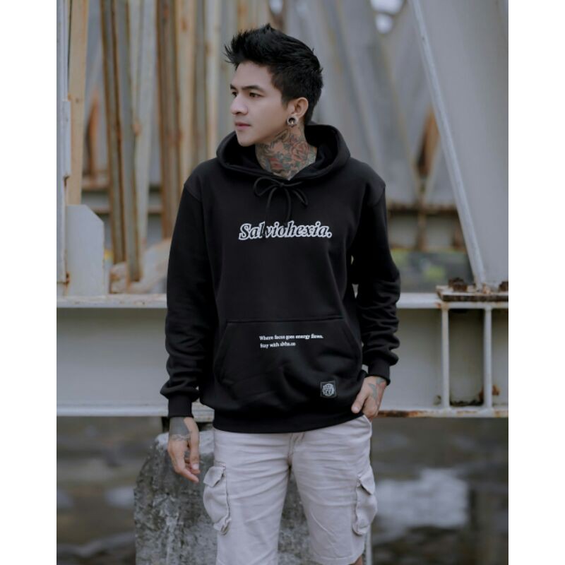 Sweater Salviohexia Sweater Hoodie Naga Salvio Hexia Sweater Pria