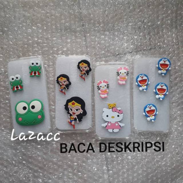 Case advan G3 kompatibel softcrack karakter 3D softcase casing silikon