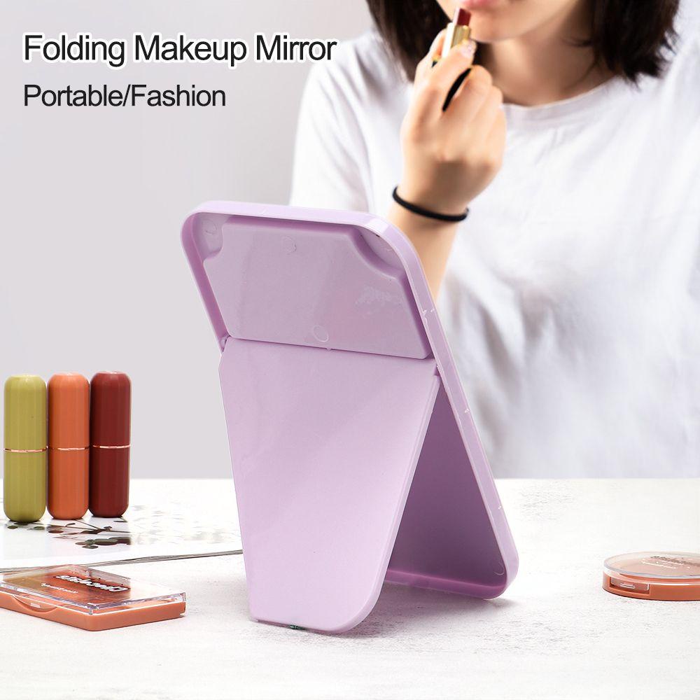 Suyo Cermin Rias Lipat Hadiah Wanita/Cewek Kecantikan Besar Nordic Style Cosmetic Mirror