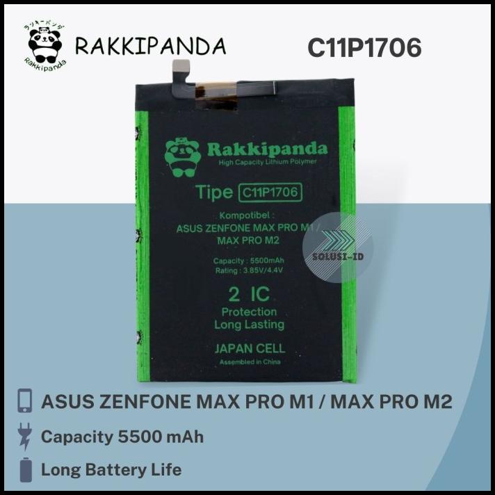 Rakkipanda Baterai Asus Zenfone Max Pro M1/ Max Pro M2