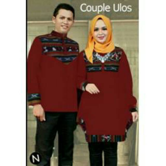 BR15084 - 10510 COUPLE ULOS MAROON