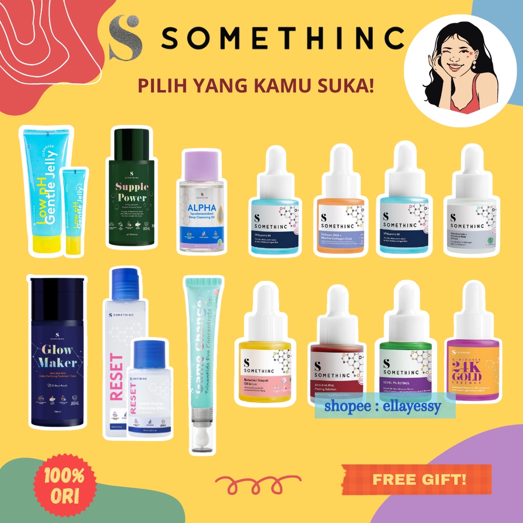 Somethinc Serum Series [Niacinamide 5%/HYAluronic/Bakuchiol/AHA BHA PHA/Salmon/Retinol 1%/24K Gold]