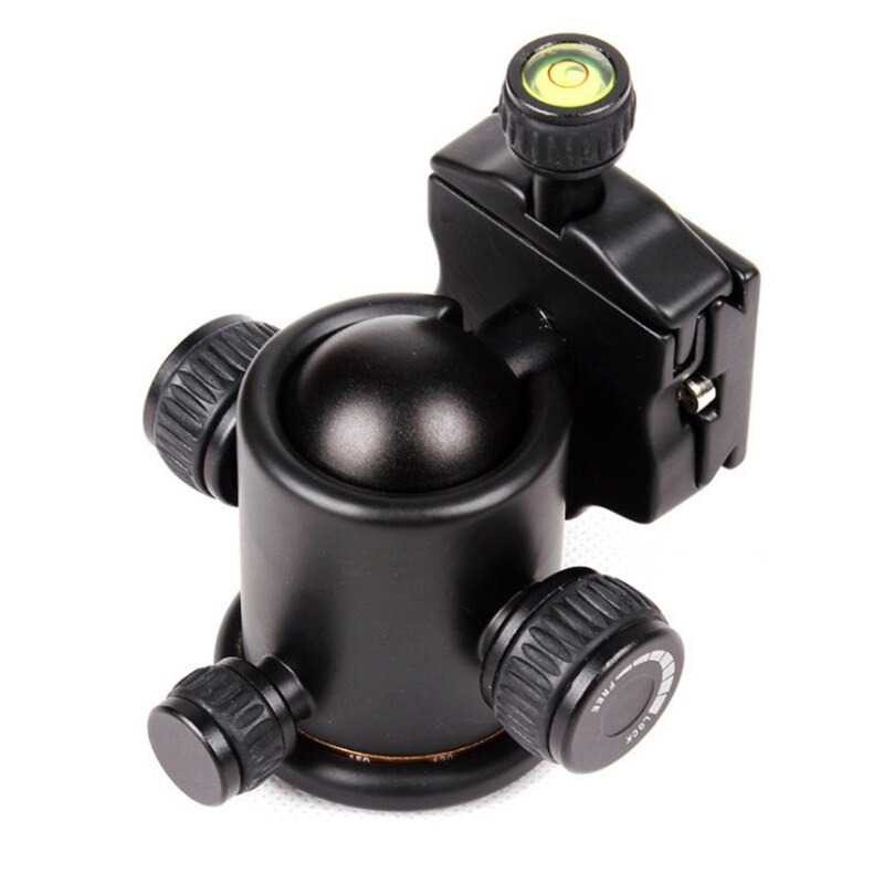 Adapter Tripod Ball Head Kamera Profesional 360 Rotation Aluminium TB