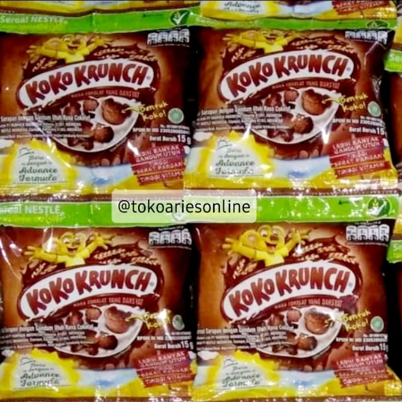 

Koko Krunch 15 gram (isi 10 pcs)