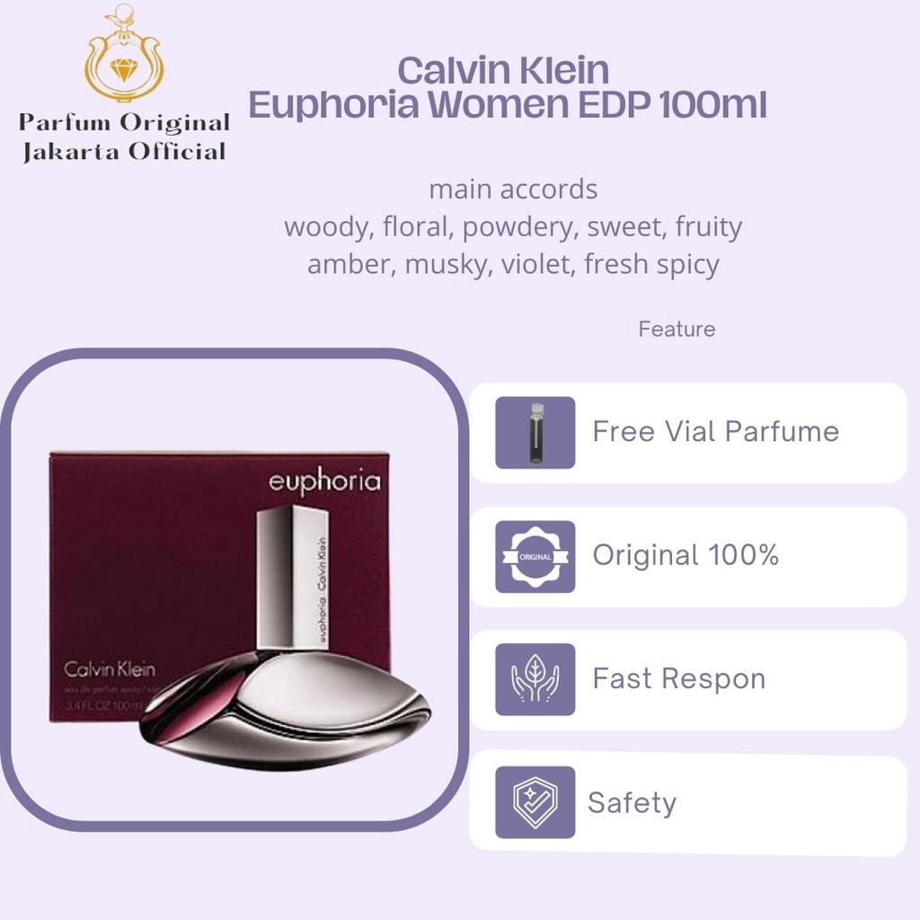 Parfum Parfume Perfume Asli Perawatan Kecantikan Original Import Branded Wanita Perempuan Cewek CK C