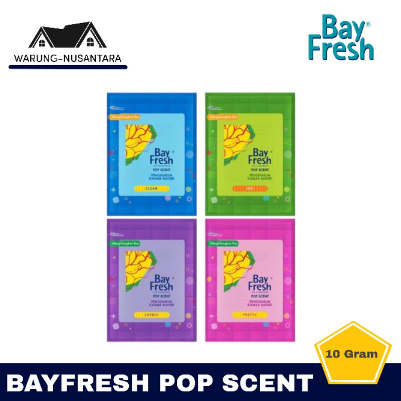 BayFresh Pop Scent 10 Gr-Pengharum Kamar Mandi