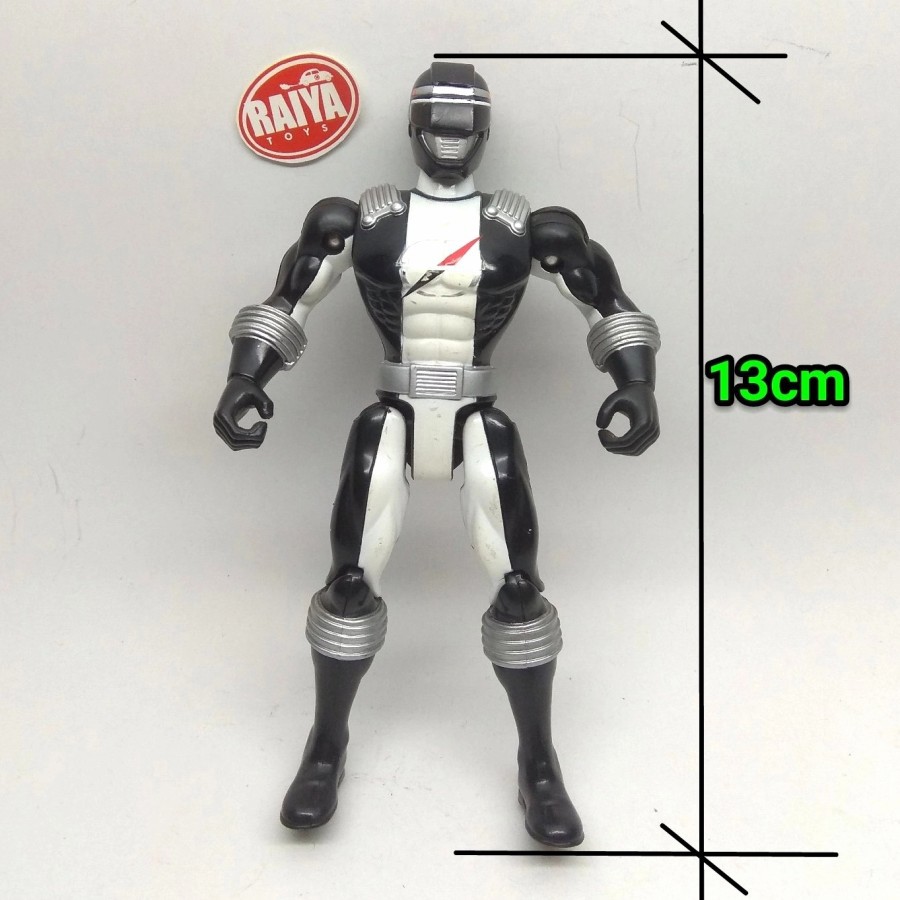 BANDAI POWER RANGERS OPERATION OVERDRIVE BLACK RANGER HITAM MORPHIn MEGAFORCE bukan shf