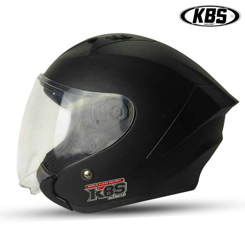 Helm Half Face KBS HAKAI KYRZ HITAM DOF / HELM PREMIUM UNTUK PRIA DAN WANITA DEWASA COD