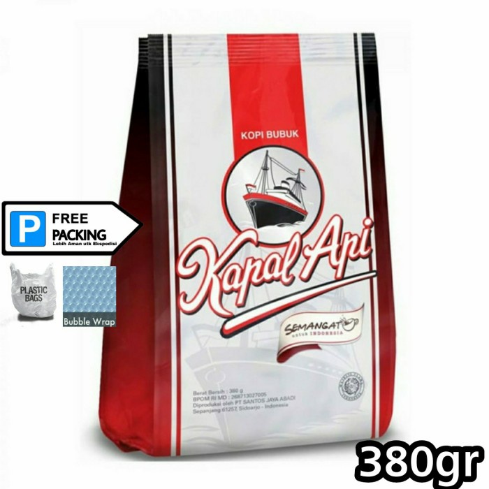 

ds011css Kopi Kapal Api Spesial Bubuk Silver 380Gr Pouch Ready Ds20X11