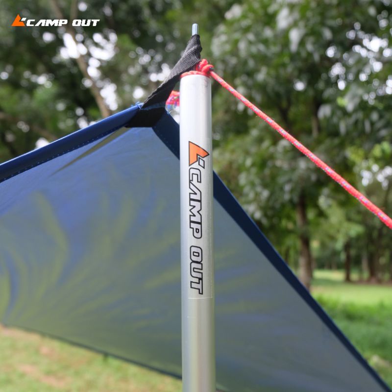 Tiang flysheet alumunium - Tiang tenda camping - Tiang flysheet camp out - tarptent campervan