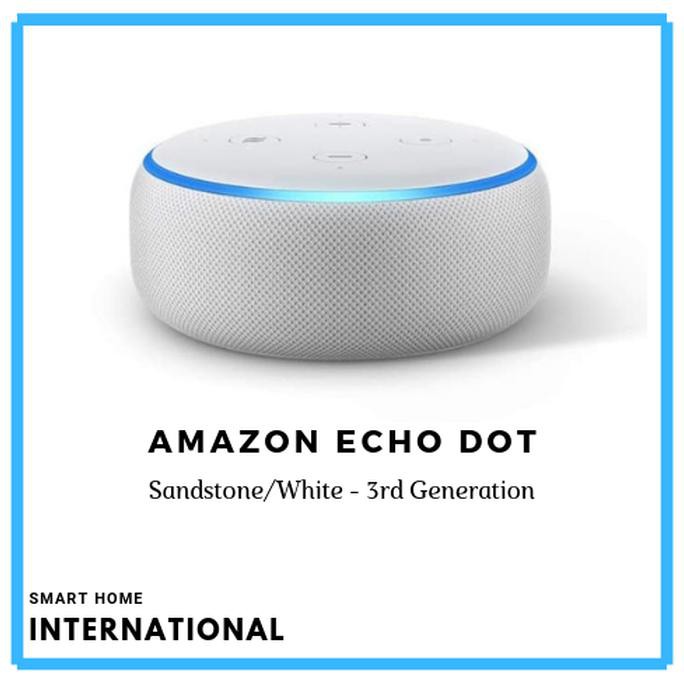 Super Sale Amazon Echo Dot 3rd Gen - Sandstone READY Ready Stock