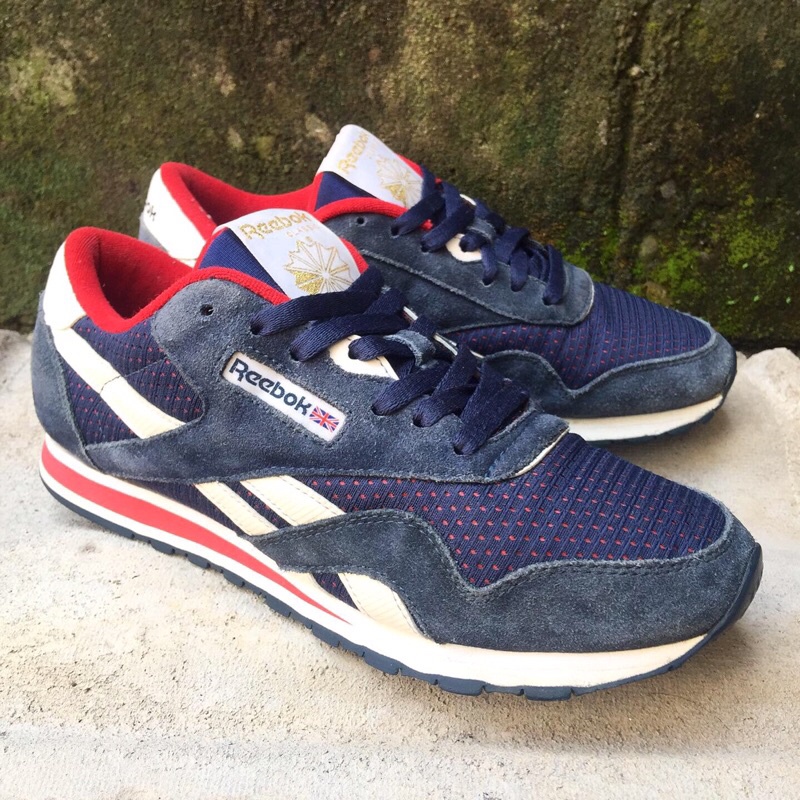 navy reebok