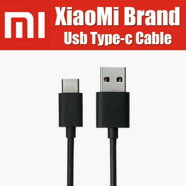 KABEL CABLE DATA XIAOMI TYPE C USB ORIGINAL XIAOMI 100% XIAOMI KABEL CABLE USB TYPE C
