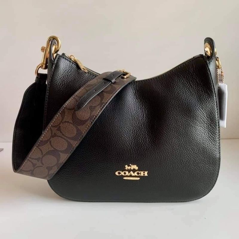 Termurahh Coach hobo jess black