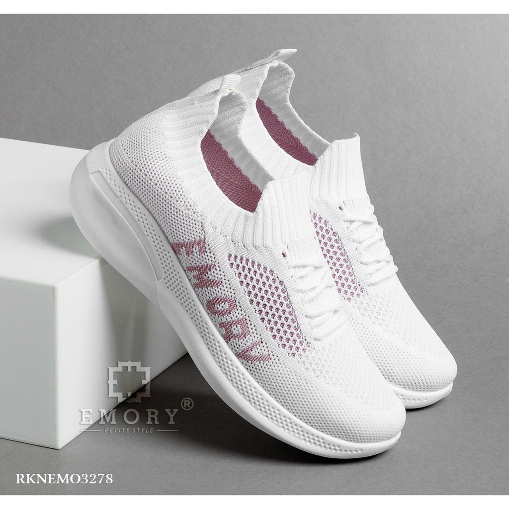 LINKSBANDUNG - EMORY  Flexknit Sneakers Series RKNEMO3278 Sepatu Olahraga Wanita Rajut Tali Original