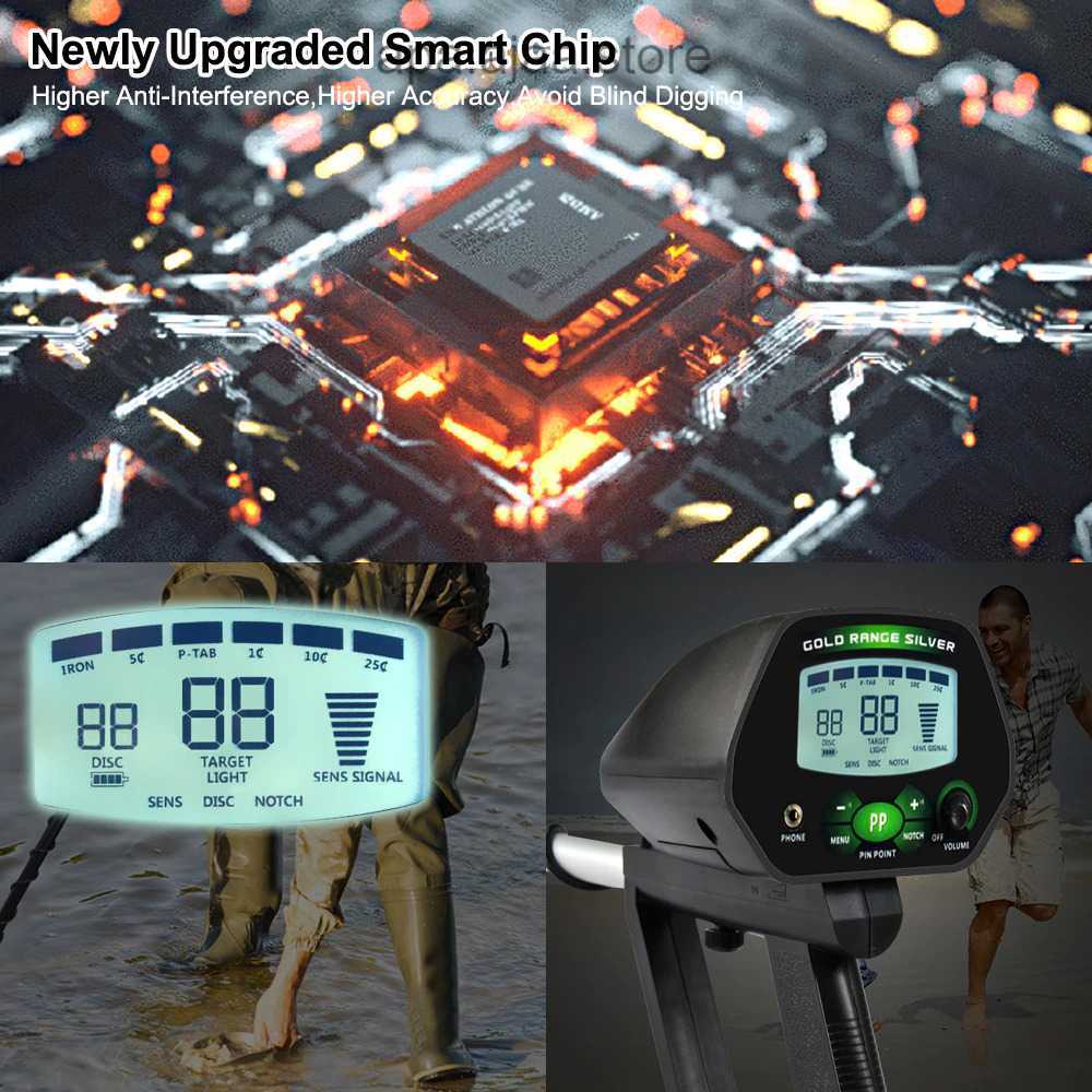 Terbaru TIANXUN Pendeteksi Logam Metal Gold Silver Detector Finder 9V - MD4060 Harga Grosir