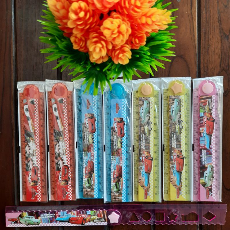 

Penggaris lipat 30cm motif cars