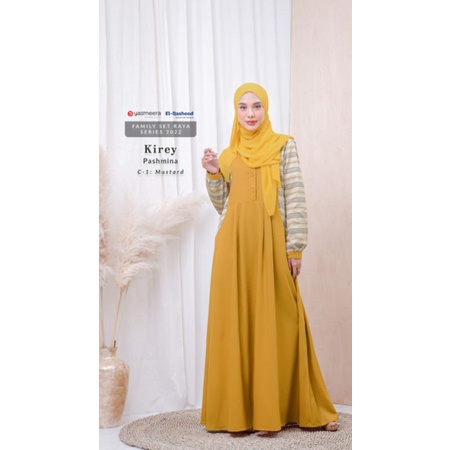 Zainab Dress by Yasmeera (Amber Gold)
