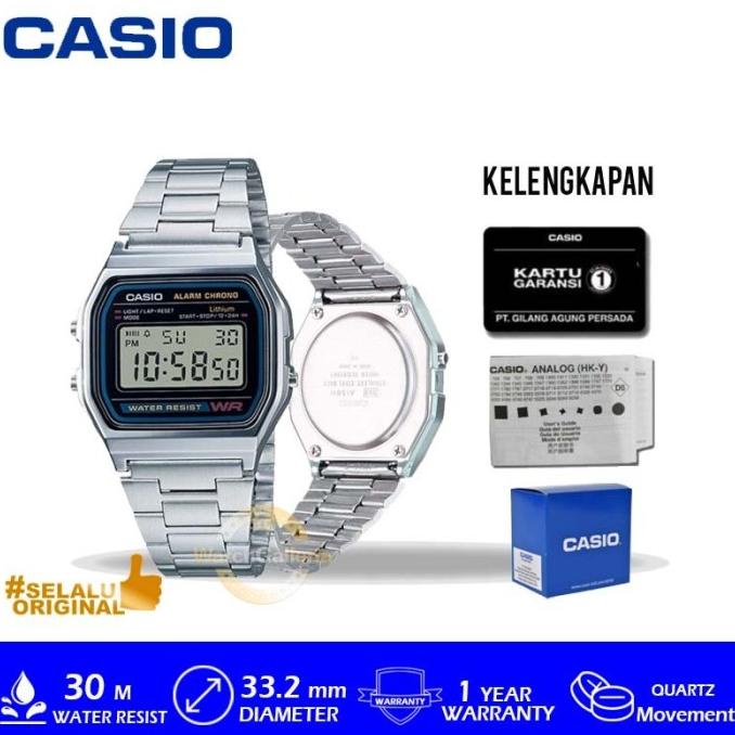 Casio GENERAL A158WA-1DF / A158WA 1DF / A158WA ORIGINAL