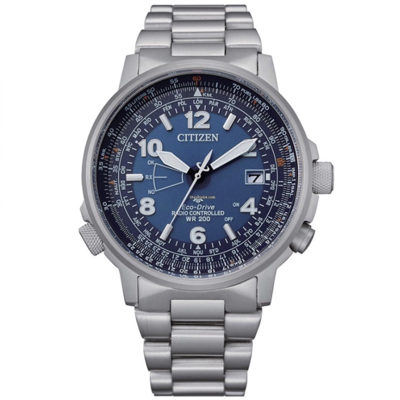 Citizen Promaster Gents Watch CB0240-88L Blue Dial with Stainless Steel Strap