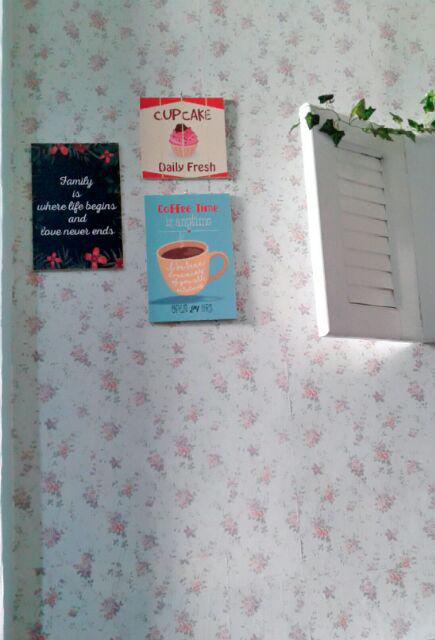Wooden Projects Wall Decor Pajangan Dapur - Cupcake
