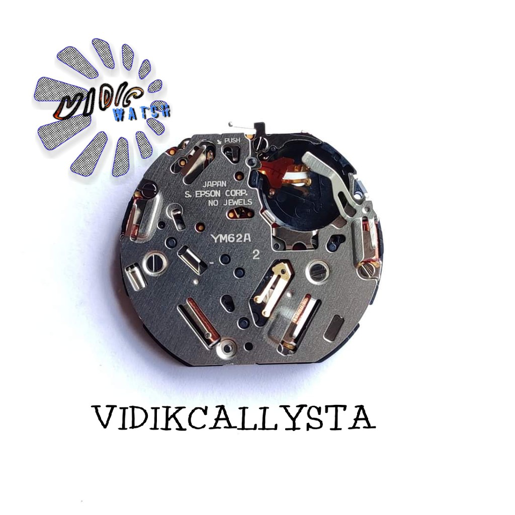 Mesin jam 7T62 YM62A Original Mesin jam YM62A YM 62A YM62 ORIGINAL