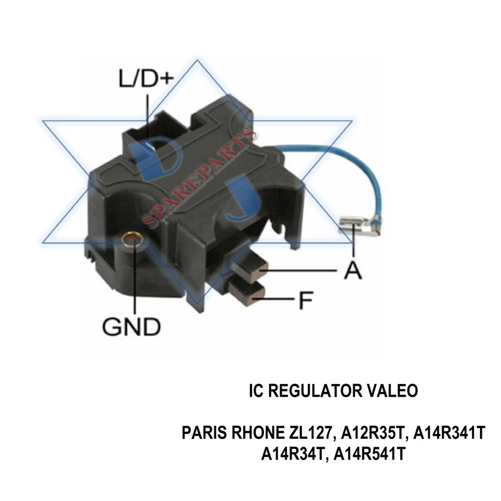 IC REGULATOR VALEO 24V